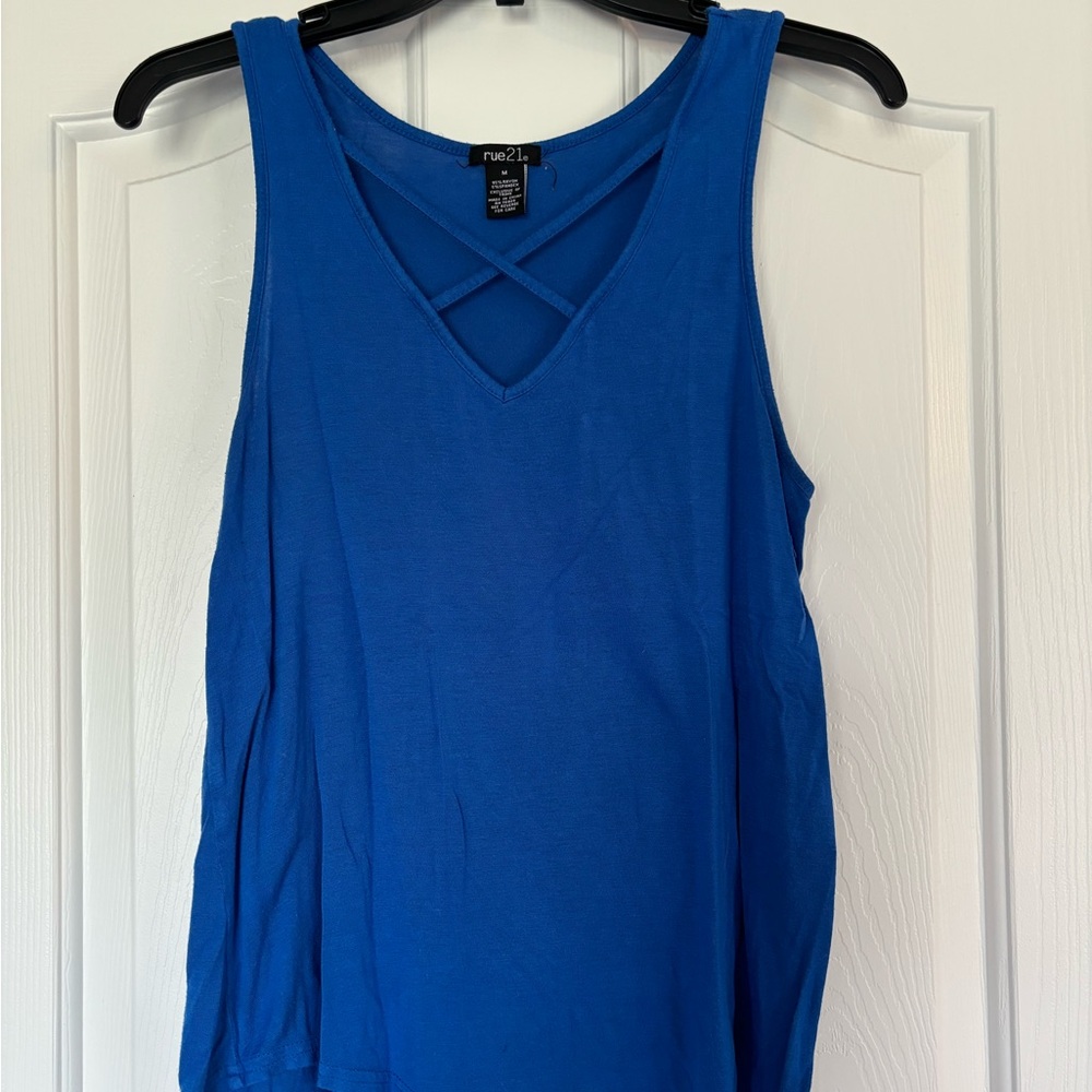 Blue Tank Top